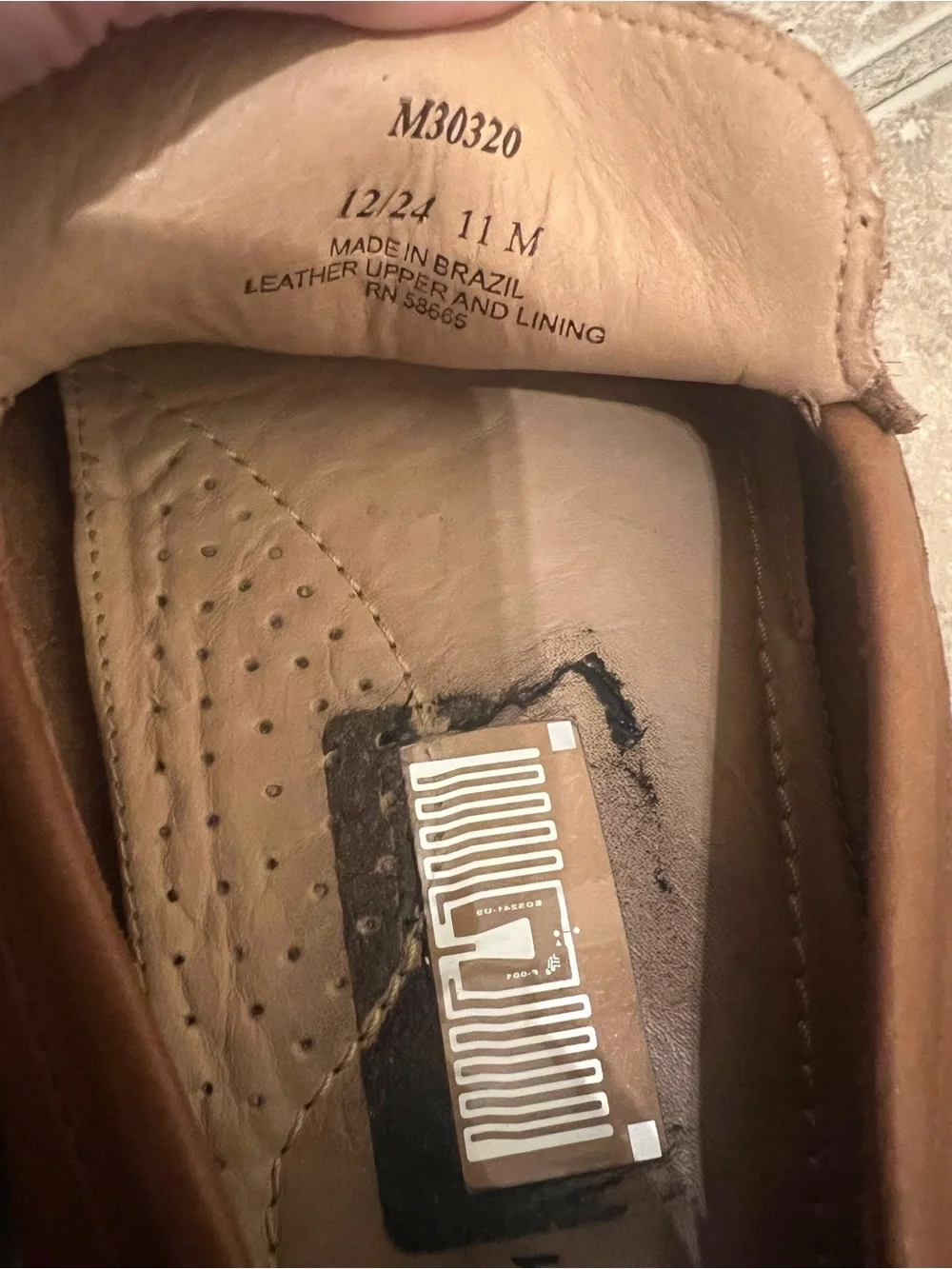 Nordstrom tan pebbled